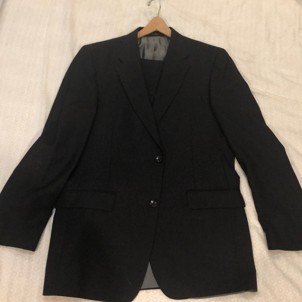 Perry Ellis Portfolio Black Suit
